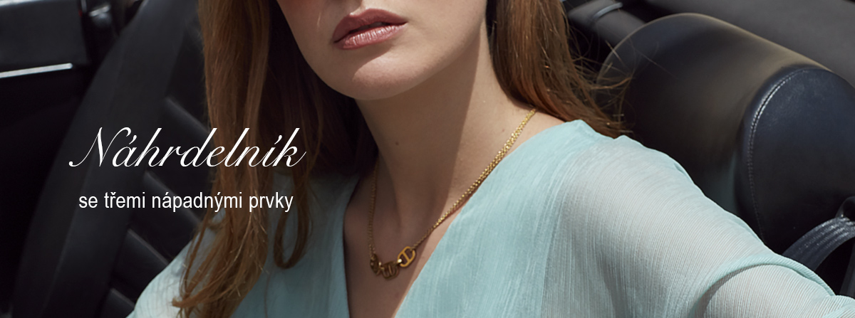 zlato-iontový dizajn nepochybně pramení tento magnetický náhrdelník za vrchol spolu s třemi nápadnými prvky